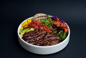 Drivu Beef Tenderloin Rice Bowl