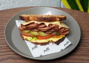 Drivu Turkey Pastrami Sandwich