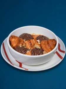 Neutella Croissant Pudding - Wave Cafe abu-dhabi