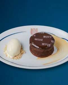 Chocolate PB&J Fondant - Wave Cafe abu-dhabi