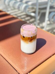 Drivu Iced Blueberry Latte