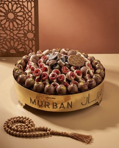 Drivu Ramadan Golden Steel Tray (Mixed Raspberries)