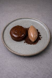 Drivu Chocolate Souffle Tart