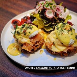 Drivu Smoked Salmon Potato Benny