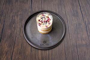 Saffron pull me cake - Wolves Cafe sharjah
