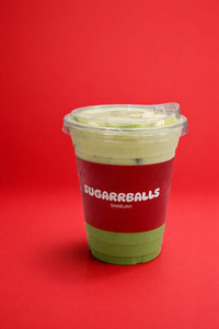 Drivu Iced Matcha with Salted Vanilla Foam