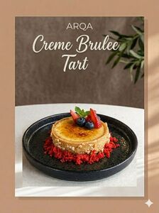 Drivu Crème Brûlée Tart