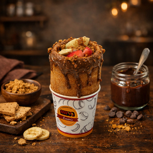 Drivu Cone Chimney with Lotus & Fruits