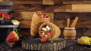 Drivu Cone Chimney with Chocolate & Fruits