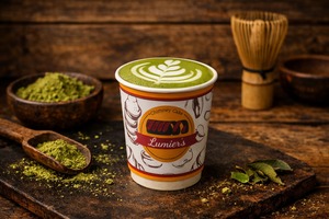 Drivu Hot Matcha Latte