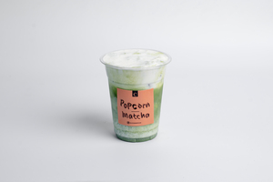 Drivu Popcorn Matcha Latte