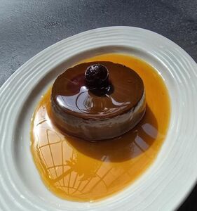 Drivu Chocolate Flan
