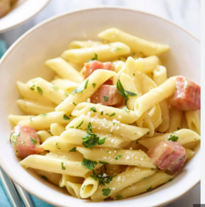 Drivu Carbonara Pasta معكرونة كاربونارا