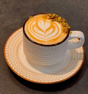 Drivu Hot Pistachio Latte