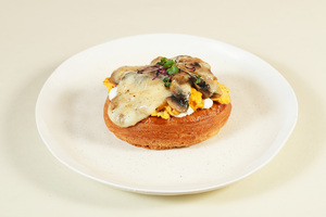 Drivu Truffle Mushrooms Avocado with Egg Croissants
