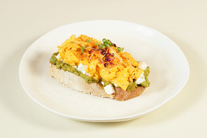 Drivu Sourdough Avocado Scramble Egg with Feta