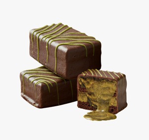 Drivu Pistachio Kunafa Brownie