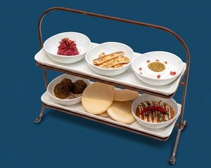Royal Platter Arabic Breakfast - Wave Cafe abu-dhabi