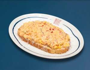Mexican egg toast - Wave Cafe abu-dhabi