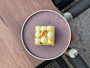 Drivu safroon milk cake