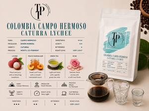 V60 Lychee Caturra - The Perfect Time TPT sharjah
