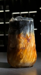 Drivu Iced Charcoal Latte