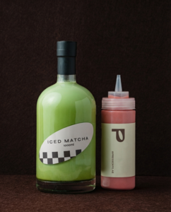 Drivu Matcha Strawberry Bottle 1L