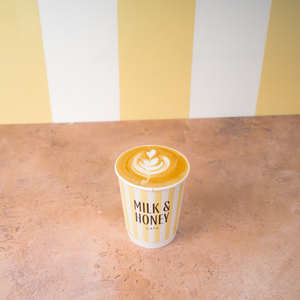 Spanish Piccolo - Milk & Honey Cafe abu-dhabi