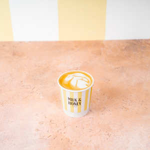 Hot Spanish Latte - Milk & Honey Cafe abu-dhabi