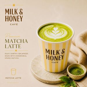 Drivu Hot Matcha Latte