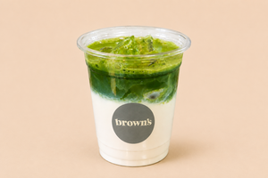 Iced Salted Maple Matcha  - Browns Bakery sharjah