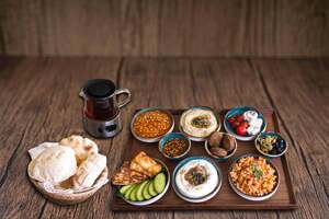 Arabic Breakfast - Wolves Cafe sharjah