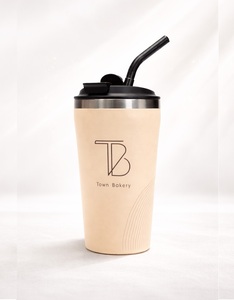Drivu TB Vacuum Thermal Cup 16oz with Straw