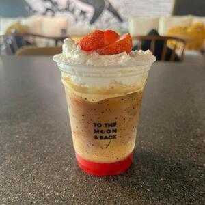 Drivu Strawberry Cream Danish Latte