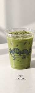 Iced Matcha Latte - The Double Bridge abu-dhabi