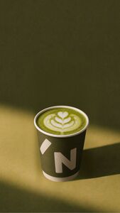 Drivu Hot Matcha Latte
