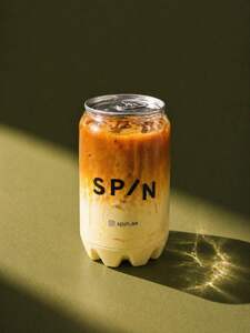 Drivu Iced Saffron Latte