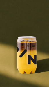 Drivu Iced Saffron Latte