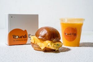 Single Round Egg Combo (Cold Drink) - Absolute Zero AlQana abu-dhabi