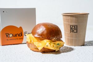 Single Round Egg Combo (Hot Drink) - Absolute Zero AlQana abu-dhabi