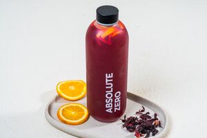 Hibiscus Ginger Bottle - Absolute Zero AlQana abu-dhabi
