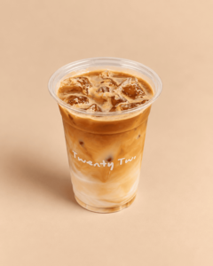 Iced Spanish Latte - Twenty Two Cafe sharjah
