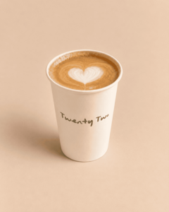 Hot Spanish Latte - Twenty Two Cafe sharjah