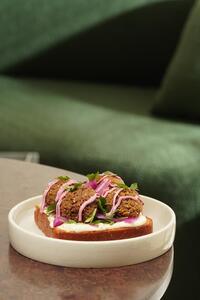 Drivu Falafel Brioche Stack