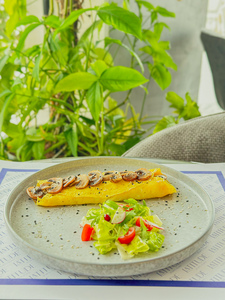 Drivu Vegetable Omelette