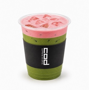Iced Strawberry Matcha  - COD CAFE sharjah