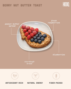 Drivu Berry & Peanut Butter Toast