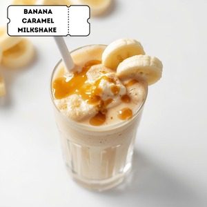 Drivu Banana Carame Milkshake
