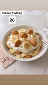Banana Pudding  - Al Lafah Cafe dubai