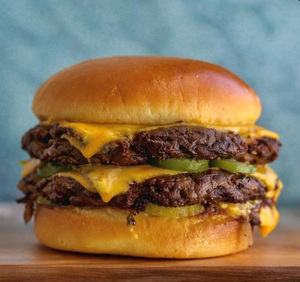 Drivu Jalapeno Smash Burger